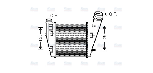 AVA Charge Air Intercooler RTA4552