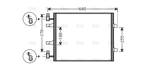 AVA Aircon Condenser RTA5459