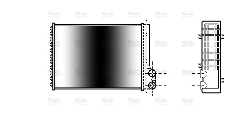 AVA Heater Core RTA6205