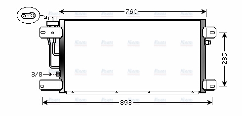 AVA Aircon Condenser SC5019