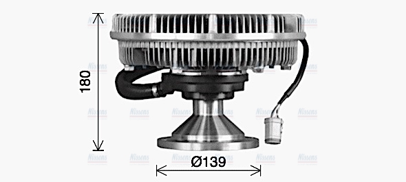 AVA Fan clutch SCC059