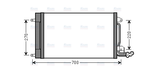 AVA Aircon Condenser STA5038D