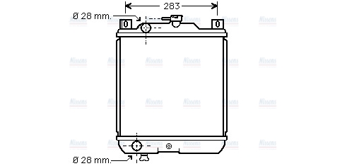 AVA Coolant Radiator SZ2020