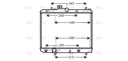 AVA Coolant Radiator SZ2111