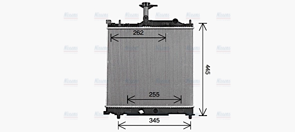 AVA Coolant Radiator SZ2162
