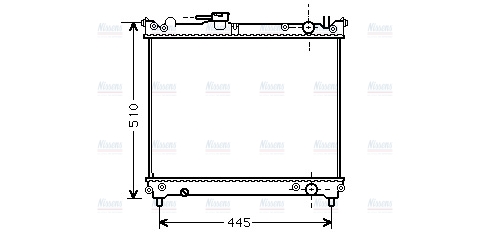 AVA Coolant Radiator SZA2024