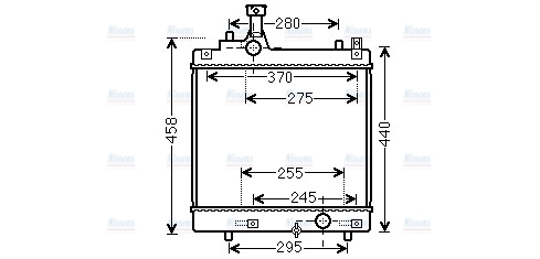 AVA Coolant Radiator SZA2113
