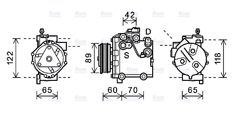 AVA Aircon Compressor SZK125
