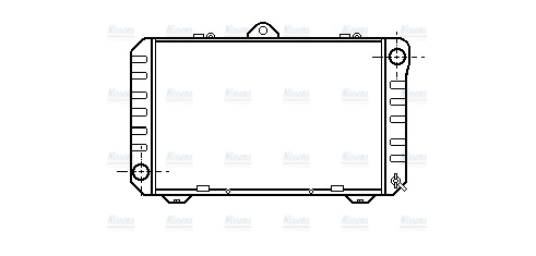 AVA Coolant Radiator TO2167