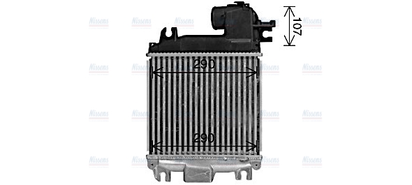 AVA Charge Air Intercooler TO4758