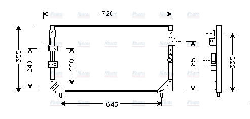 AVA Aircon Condenser TO5225