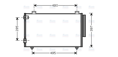 AVA Aircon Condenser TO5286D