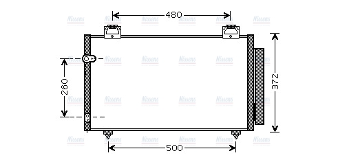 AVA Aircon Condenser TO5411D
