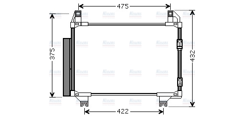 AVA Aircon Condenser TO5413D