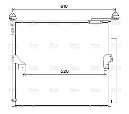 AVA Aircon Condenser TO5677D
