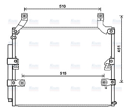 AVA Aircon Condenser TO5697D