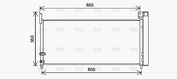 AVA Aircon Condenser TO5737D