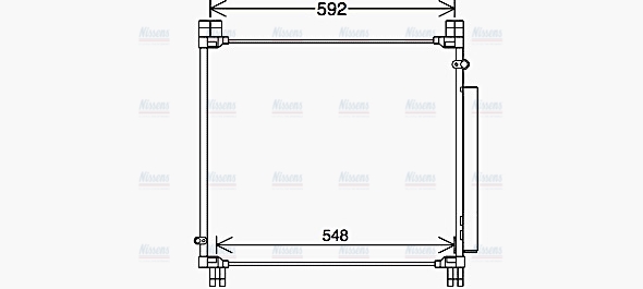 AVA Aircon Condenser TO5749D
