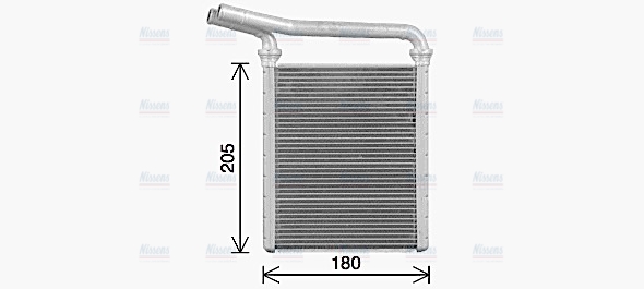 AVA Cabin Heater Core TO6770
