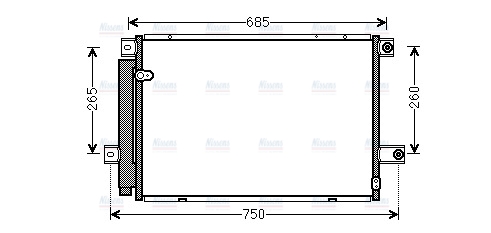 AVA Aircon Condenser TOA5559D