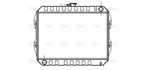AVA Coolant Radiator VN2090