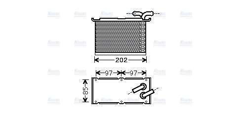 AVA Charge Air Intercooler VN4397
