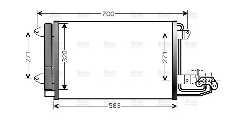 AVA Aircon Condenser VN5209D