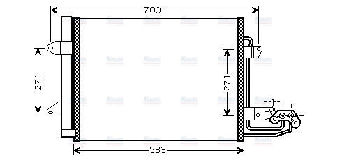 AVA Aircon Condenser VN5211D