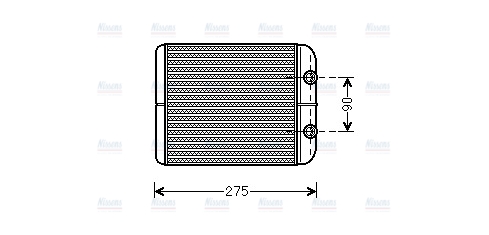 AVA Cabin Heater Core VNA6301