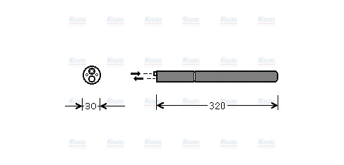 AVA Aircon Receiver Dryer Filter VND210