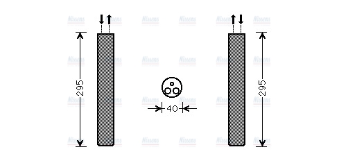 AVA Aircon Receiver Dryer Filter VND304