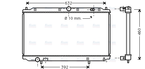 AVA Coolant Radiator VO2124
