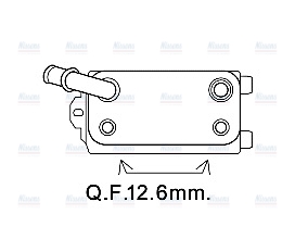 AVA Oil Cooler VO3170