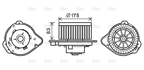 AVA Blower Fan VO8175