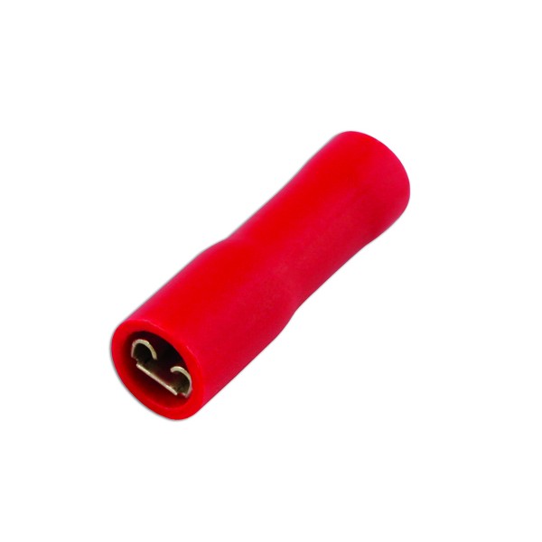 CONNECT Wiring Connectors – Red – Female Slide-On – 2.8mm – Pack Of 100 [30133]