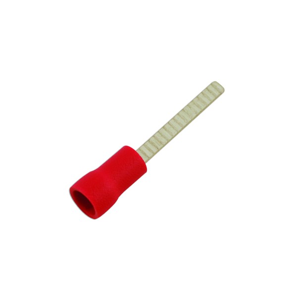 CONNECT Wiring Connectors – Red – Male Blade – 2.3mm – Pack Of 100 [30136]