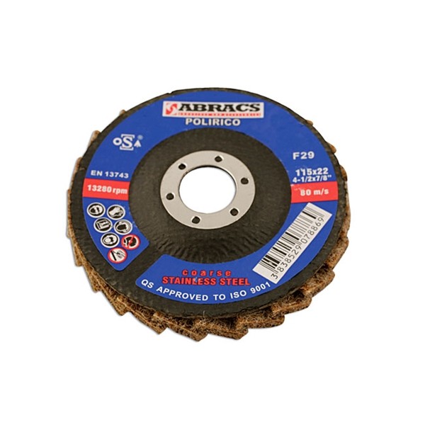 ABRACS Surface Conditioning Discs 115mm x 22mm Medium – Pack of 5 [32076]