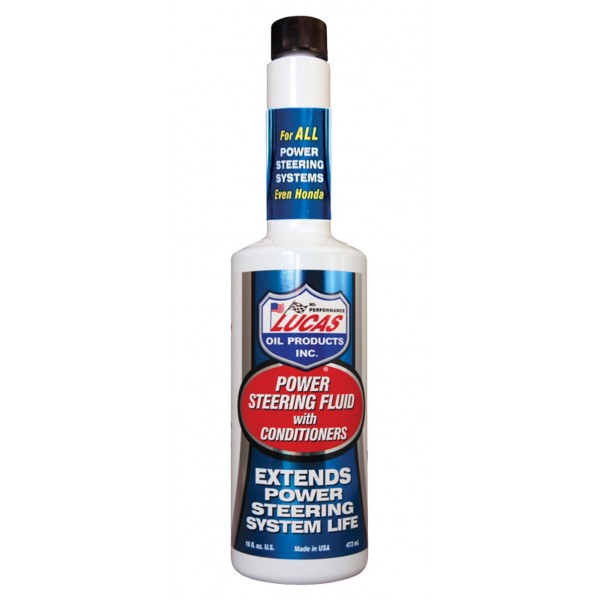 LUCAS OIL Power Steering Fluid with Conditioners – 473ml [40442]