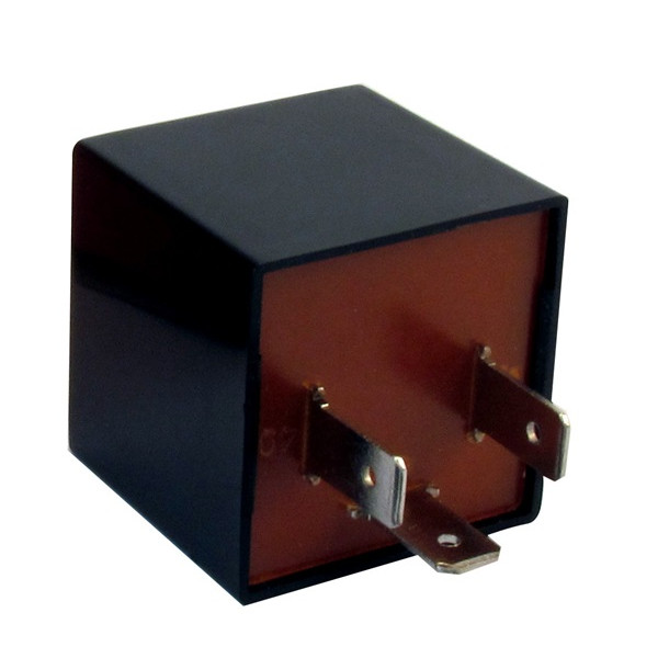 CAMBIARE Flasher Relay – 12V – 89A – 3-Pin – Plug Type [VE725024]