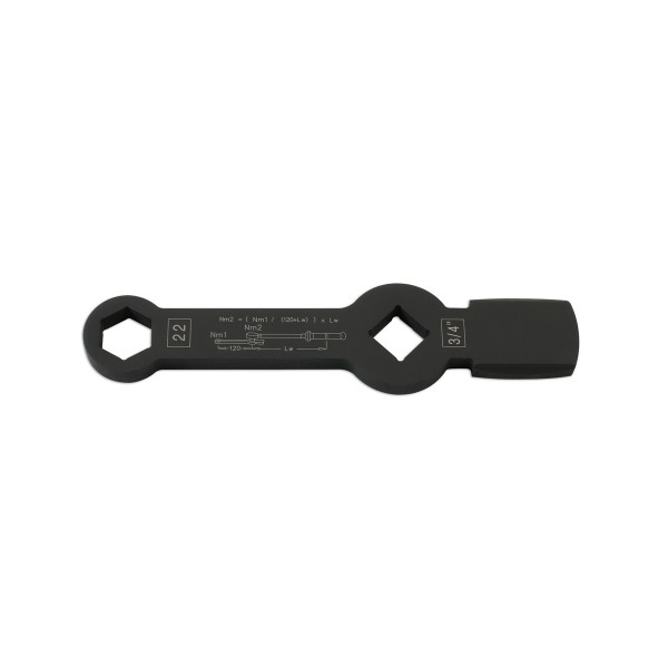 LASER HGV Brake Caliper Wrench – 22mm [7340]