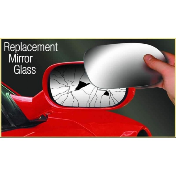 SUMMIT Mirror Glass Replacement – (Blind Spot) OEM Style With Heated Base Plate [ASRG-1032BH]