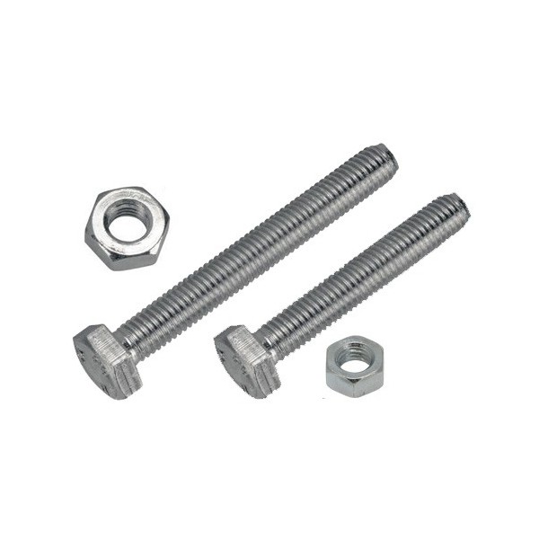 WOT-NOTS Set Screw & Nut – M8 x 25mm – Pack of 2 [PWN351]