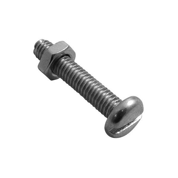 WOT-NOTS Screws & Nuts Machine Type – M5 x 40mm – Pack of 2 [PWN679]