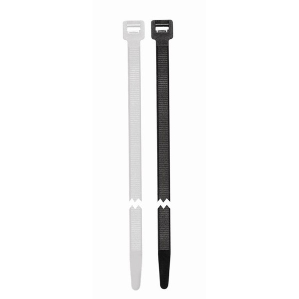 WOT-NOTS Cable Ties – Standard – Black – 200mm – Pack Of 20 [PWN811]