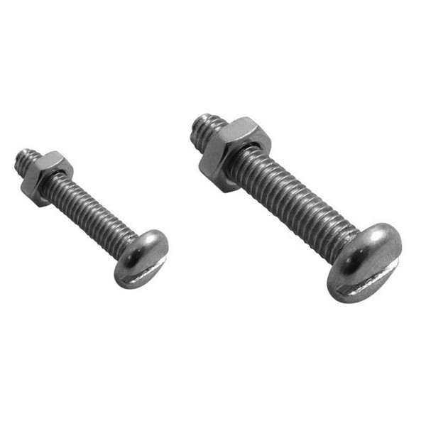 WOT-NOTS Stainless Steel Machine Screws & Nuts – 5mm x 25mm [PWN976]