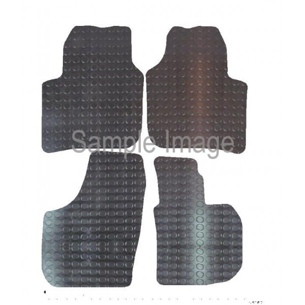 POLCO Rubber Tailored Car Mat – Skoda Superb (2008-2015) – Pattern 1275 [SK09RM]