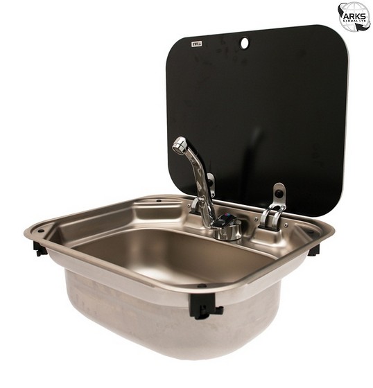 DOMETIC Smev 8005 Stainless Sink with Lid (No Taps) - 017161 | eBay