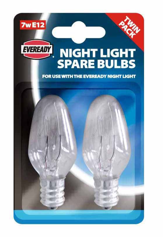 Eveready Night Light Bulb 7W Twin Pack S1066 eBay