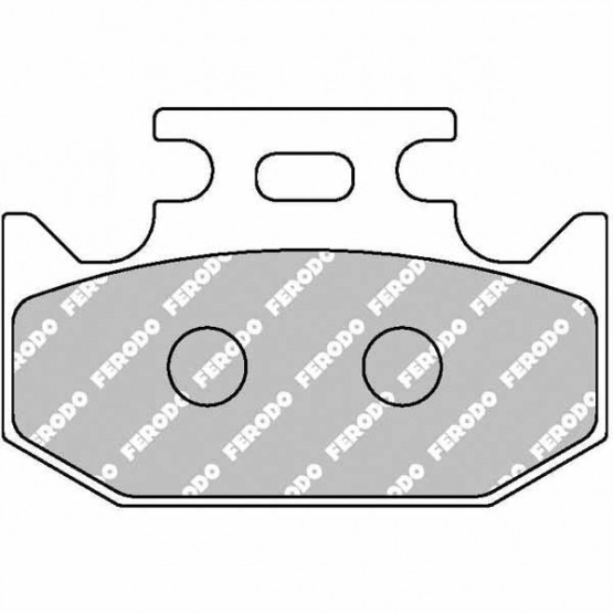 Ferodo Eco Rear Brake Pads for APRILIA RS 250 250cc 97/>98 FDB680EF
