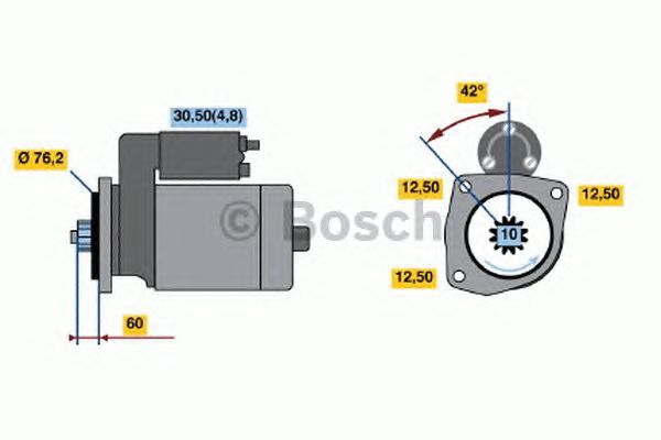 BOSCH STARTER – 0001123020